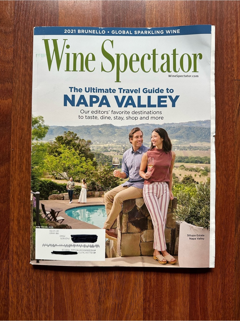 Wine Spectator Magazine - Napa Valley - June 15 & 30, 2026